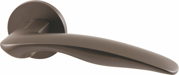 Ручка дверная Armadillo R.URS52.WAVE Wave URS BPVD-77 (вороненый никель)