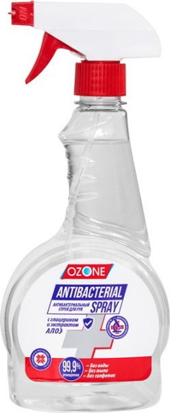 Антисептик Romax Ozone спрей для рук (500мл)