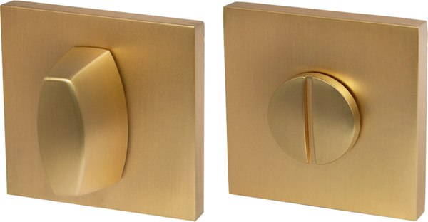 Ручка дверная Armadillo Поворотная BK6.K.USS52 WC-Bolt BK6 USS FSG-39 (флорентийское золото)