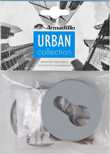 Накладка на цилиндр Armadillo ET.R.URS52 (ET URS) BPVD-77 (вороненый никель)