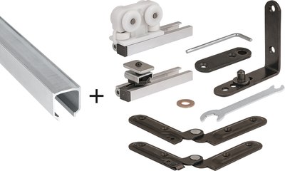 

Комплект фурнитуры для складных дверей, FOLDING/40/1000 track