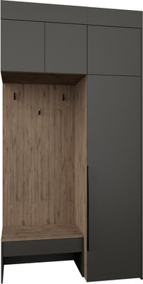 

Секция в прихожую, Рэй P245-B1-WK В1