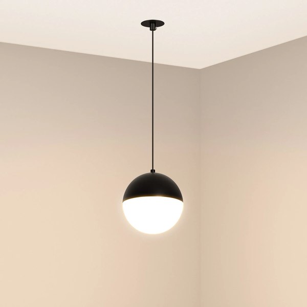 Потолочный светильник Arlight SP-EMISFERO-HANG-BUILT-R150-11W Day4000 BK 170deg / 056591