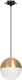 Потолочный светильник Arlight SP-EMISFERO-HANG-BUILT-R150-11W Warm3000 GD 170deg / 056592 - 