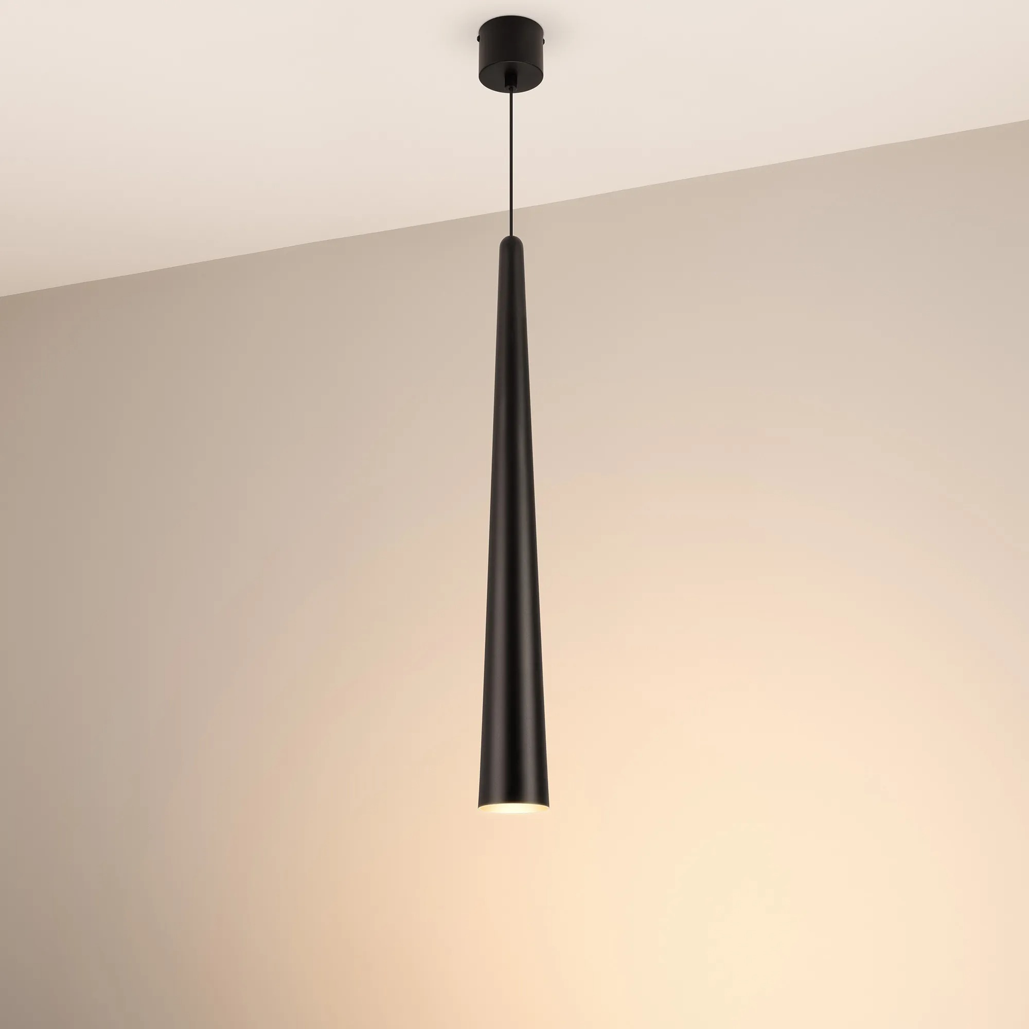 Потолочный светильник Arlight SP-STIRIA-L600-R76-5W Warm2700 BK 36deg / 054434 — фото 4
