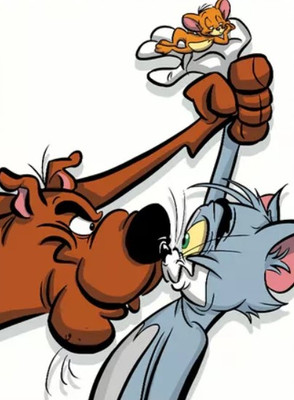 

Картина по номерам, Скуби Ду и Том / PL-00297