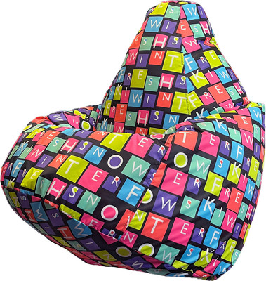 

Бескаркасное кресло, Груша Макси XXL Г2.11-05 Буквы