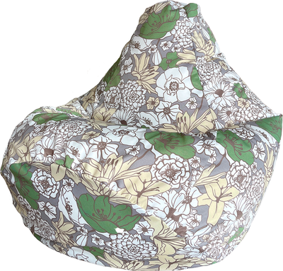 

Бескаркасное кресло, Груша Макси XXL Г2.7-59 Цветы