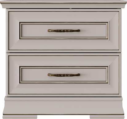Прикроватная тумба Black Red White Florencia KOM2S