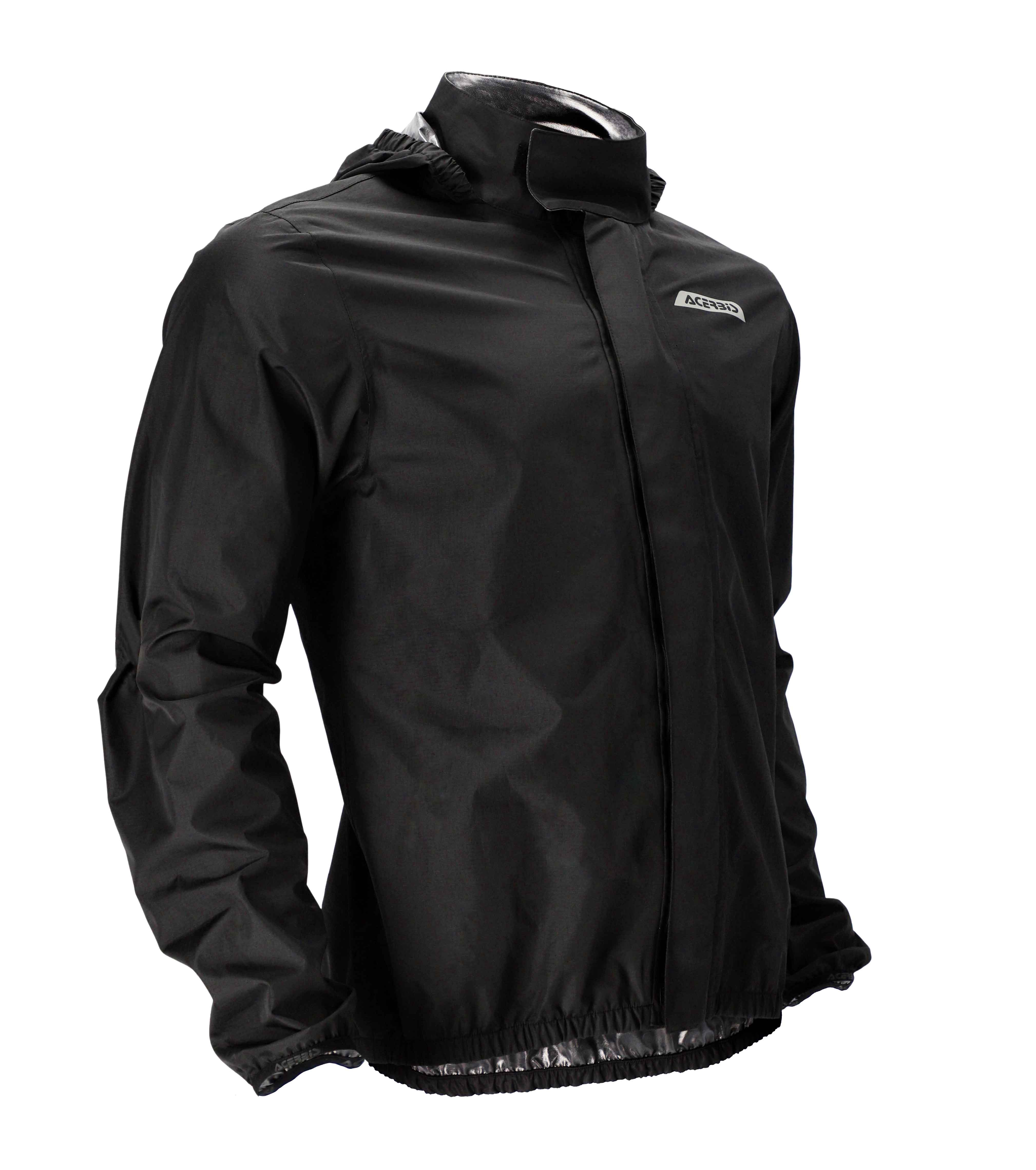 Мотодождевик Acerbis Rain Jacket X-Dry 0024712.090.069 (XXL, черный) — фото 2