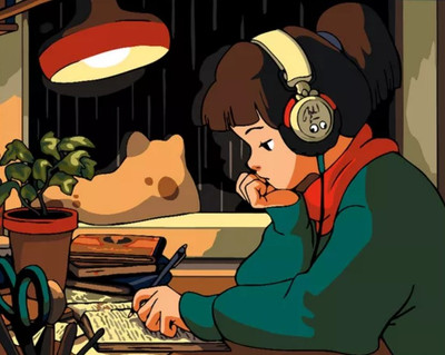 

Картина по номерам, Lofi Girl / PL-00322