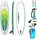 SUP-борд AERO Green Leaf 10 (зеленый лист) - 