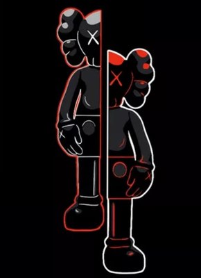 

Картина по номерам, Kaws Split / PL-00285