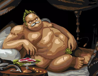 

Картина по номерам, Dota 2. Пудж / PL-00279