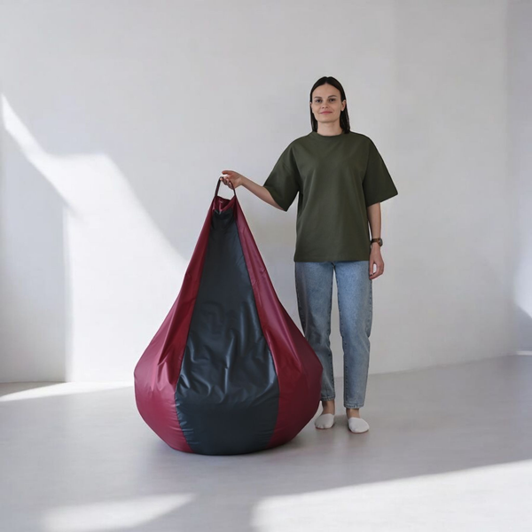 Купить Бескаркасное кресло Mio Tesoro Груша Kombo XXL / GF-130x85-BG в Минске
