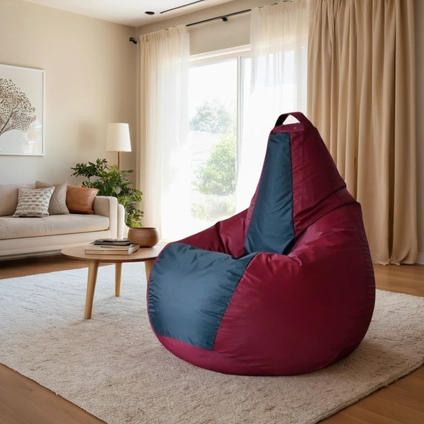 Купить Бескаркасное кресло Mio Tesoro Груша Kombo XXL / GF-130x85-BG  