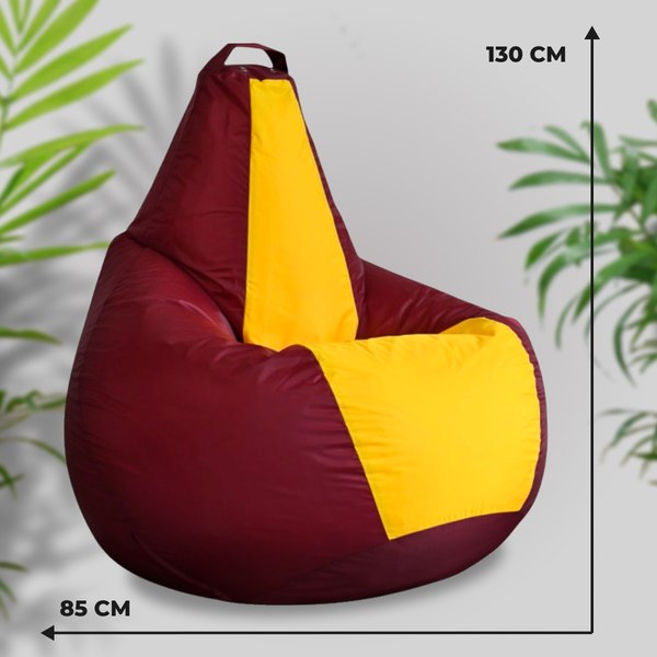 Купить Бескаркасное кресло Mio Tesoro Груша Kombo XXL / GF-130x85-BZH  