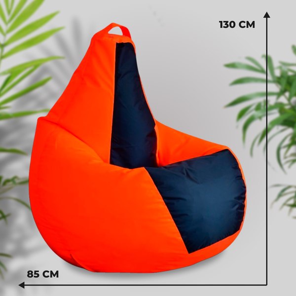 Купить Бескаркасное кресло Mio Tesoro Груша Kombo XXL / GF-130x85-OG в Жодино