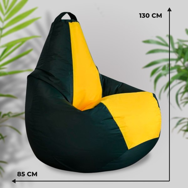 Купить Бескаркасное кресло Mio Tesoro Груша Kombo XXL / GF-130x85-ZZH  