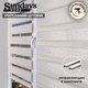 Рулонная штора Sundays Home Лайнс 72х160 с 2-мя направляющими LM-15 150см (лен) - 