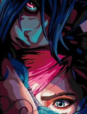 

Картина по номерам, Arcane. Vi & Jinx / PL-00357