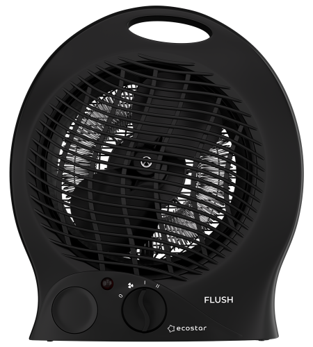 Тепловентилятор EcoStar Flush / EFH-F2000DS-BL
