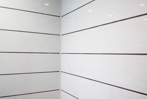 Панель ПВХ Европрофиль Белый лак (3000х250х8мм)