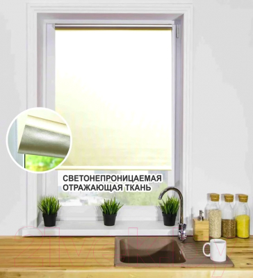 Рулонная штора Lm Decor Симпл Блэкаут LM 68-03 (120x170)