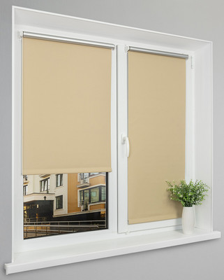 Рулонная штора Lm Decor Симпл Блэкаут LM 68-05 67x160 (бежевый) -