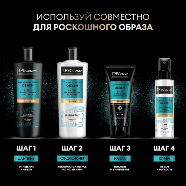 Шампунь для волос Tresemme Beauty-Full Volume (400мл)