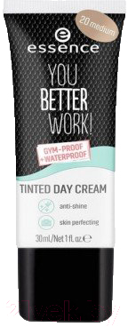 

Тональный крем Essence, You Better Work! Tinted Day Cream тон 20