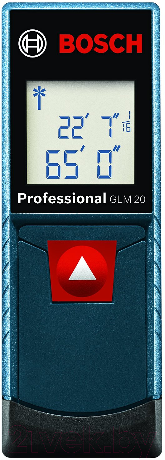 Лазерный дальномер Bosch GLM 20 Professional
