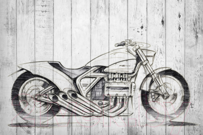 

Картина White Wood, B112-H-132-090-7.1