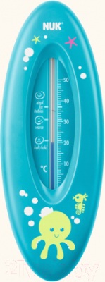 Детский термометр для ванны NUK Ocean / 10256187 (голубой)