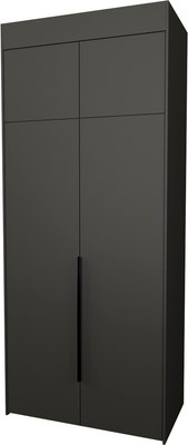 Шкаф Рэйгрупп Рэй S257-B3-2-WK В3-2 (дуб веллингтон/кобальт) - 