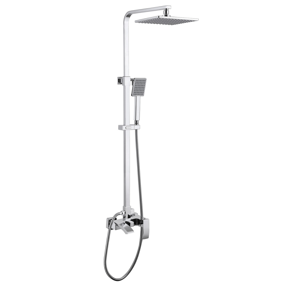 Душевая система со смесителем Abber Wasserfall AF8616L (хром)