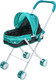 Коляска для куклы Labalu Eva (серый/голубой) -