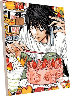 

Картина по номерам, L. Death Note / PL-00395
