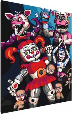 

Картина по номерам, Five Nights at Freddy's Sister Location / PL-00240