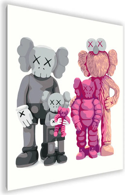 

Картина по номерам, Kaws Family / PL-00209