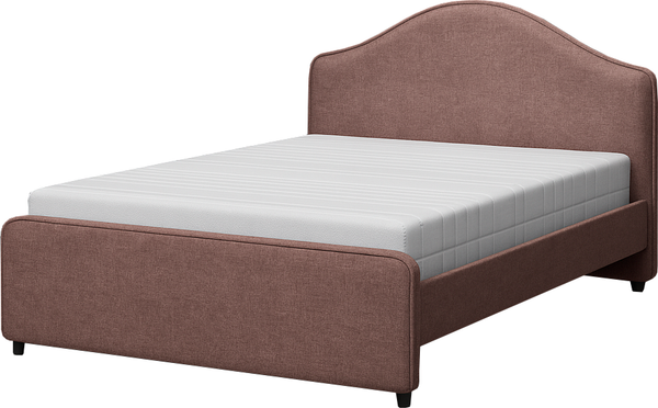 Полуторная кровать Sonit Dana 140x200 шенилл Eclipse (02 пыльная роза)