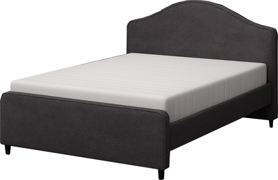 Полуторная кровать Sonit Dana 140x200 шенилл Eclipse (07 светло-серый) - 