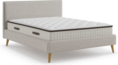 

Полуторная кровать, Narsis 140x200 велюр River