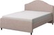 Двуспальная кровать Sonit Dana 160x200 шенилл Eclipse (01 светло-бежевый) - 