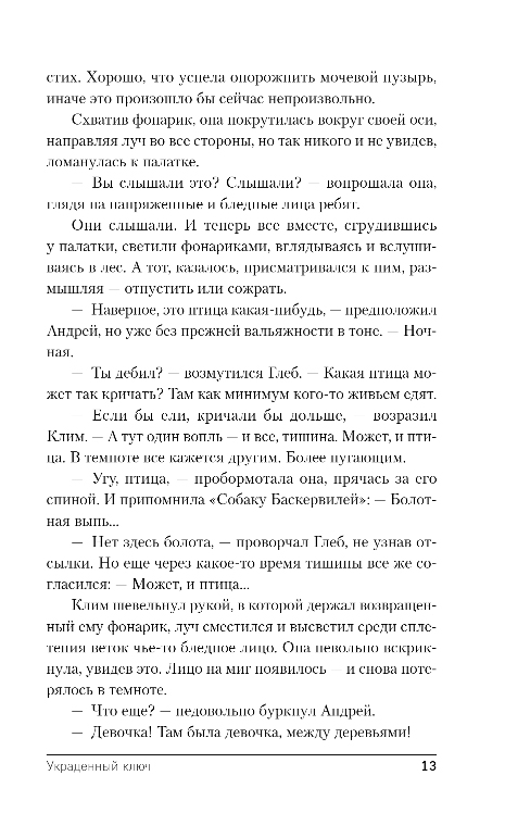 Художественная книга Эксмо Украденный ключ, твердая обложка (Обухова Елена) — фото 5