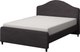 Двуспальная кровать Sonit Dana 180x200 шенилл Eclipse (07 светло-серый) - 