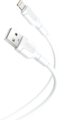 Кабель XO NB212 2.1A USB-A Lightning (белый) - 