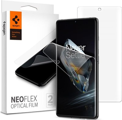 Набор защитных пленок для телефона Spigen Neo Flex Для Oneplus 12 / AFL07582 (2шт, Clear) - 