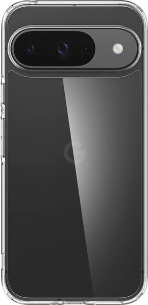 Чехол-накладка Spigen Ultra Hybrid для Google Pixel 9/9 Pro / ACS07687 (Crystal Clear)