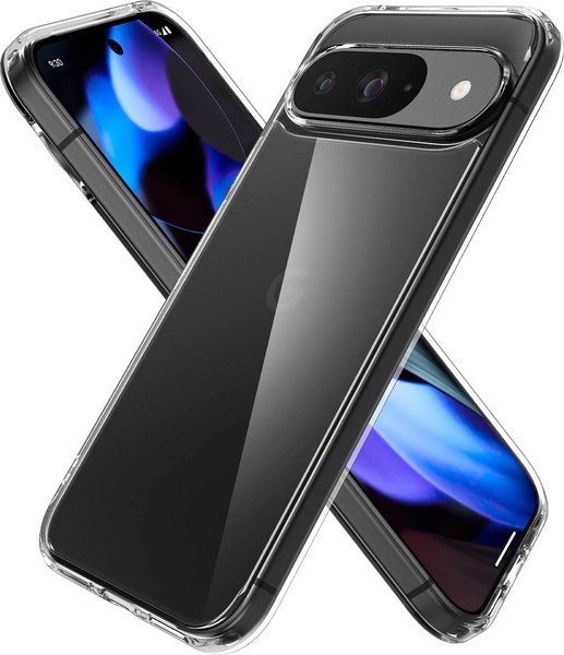 Чехол-накладка Spigen Ultra Hybrid для Google Pixel 9/9 Pro / ACS07687 (Crystal Clear)